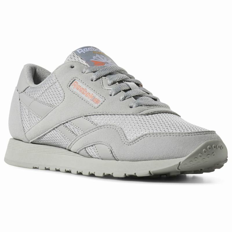 Reebok Classic Nylon Txt Tenisky Damske - Siva/Ruzove EI3624XM